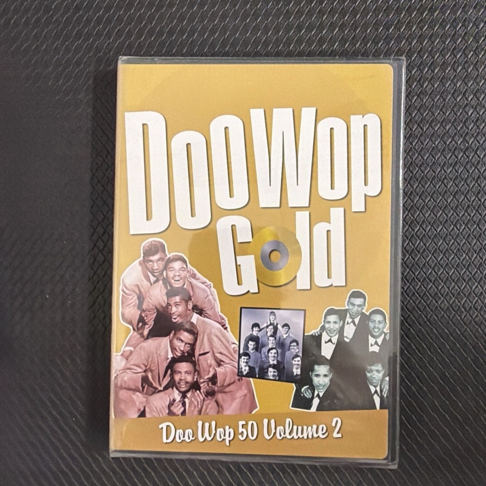 DVD Doo Wop Gold Doo Wop 50 Vol 2 NEW Cadillacs Golden Group Memories Arlene Smi